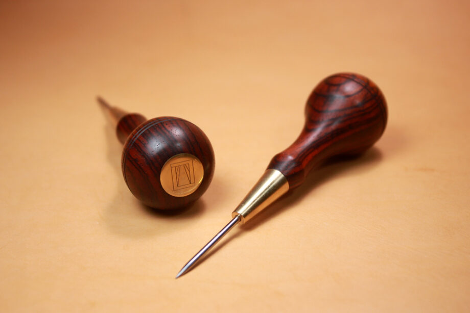 Round leather awl 5