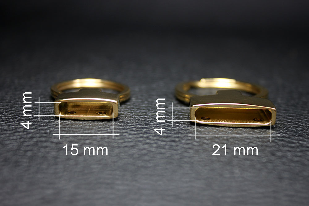 Key Ring 2 sizes with sizes 1